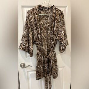Victoria's Secret Animal Print Robe